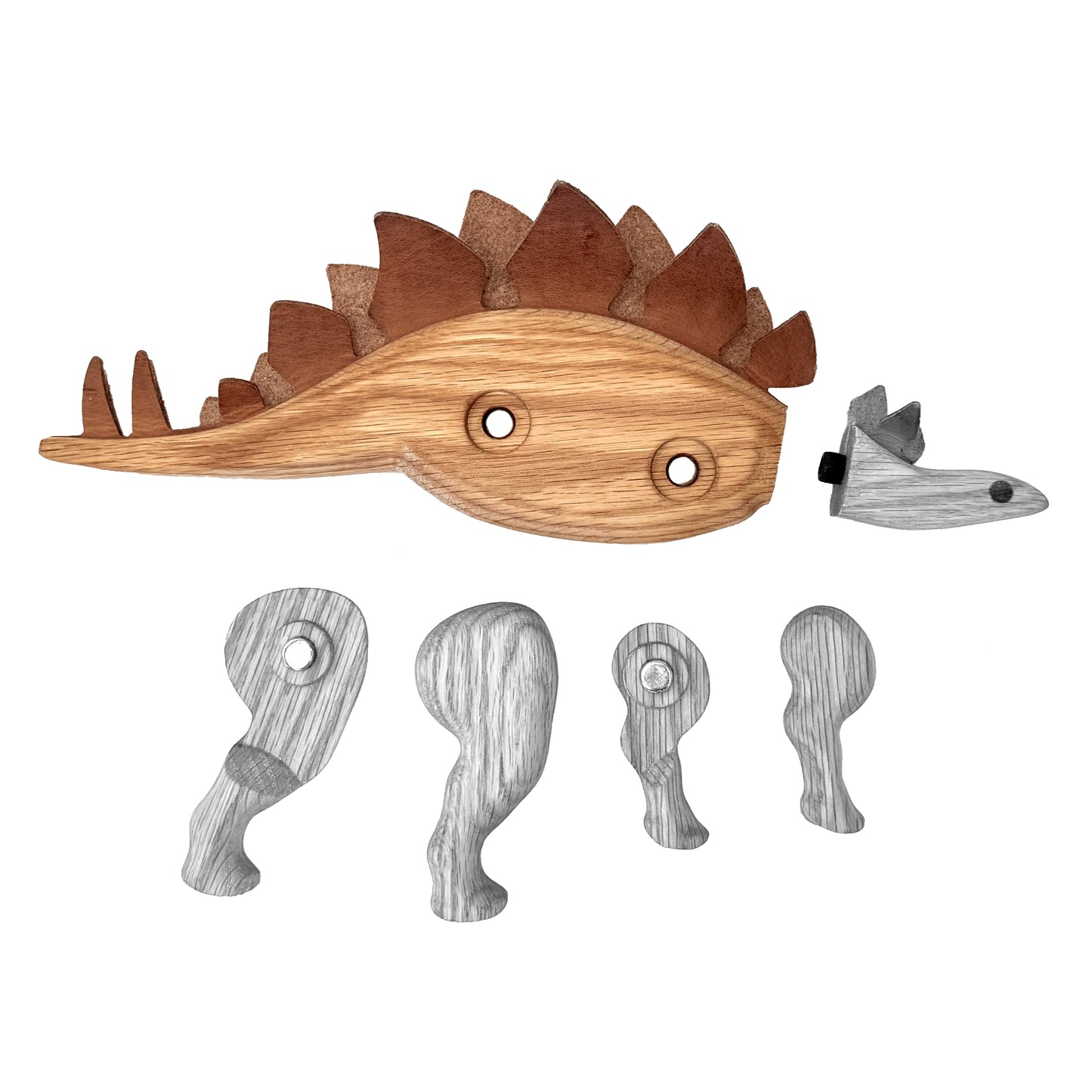 Stegosaurus Body & Head Combo